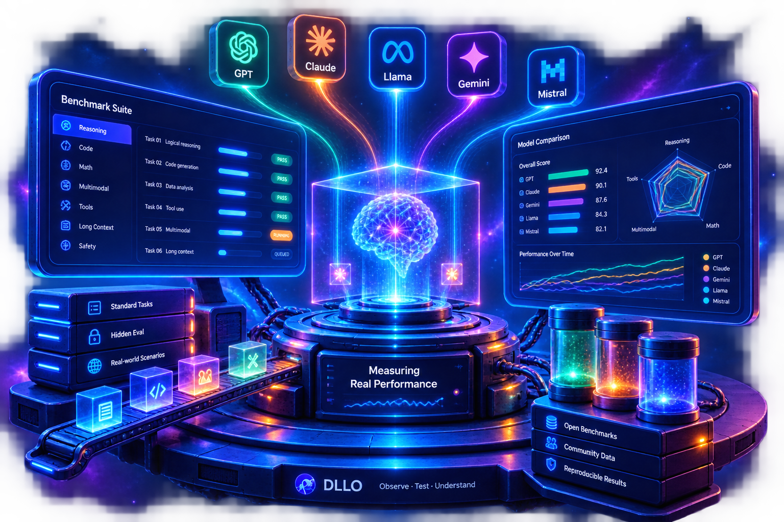 Agent evaluation visual